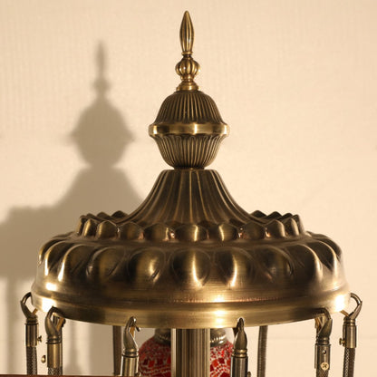 Australian Plug - Aussie Stock, Mosaic Floor Lamp 11 Large Globes, Turkish Moroccan Style Multicolored Light