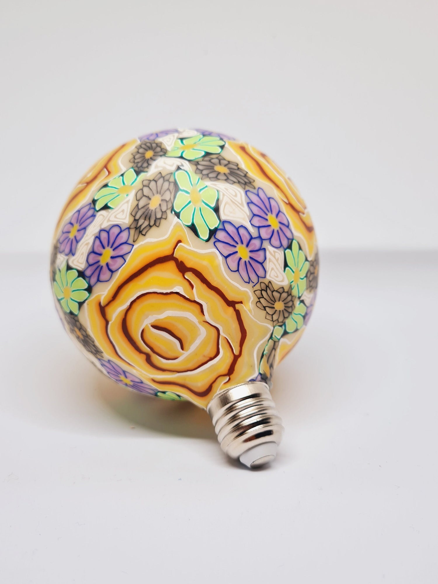 Elegant Floral LED Bulbs for Home Decor Stunning Floral Prints | Energy-Saving | Easy to Install | Energy Efficient | Enhance Home Lighting
