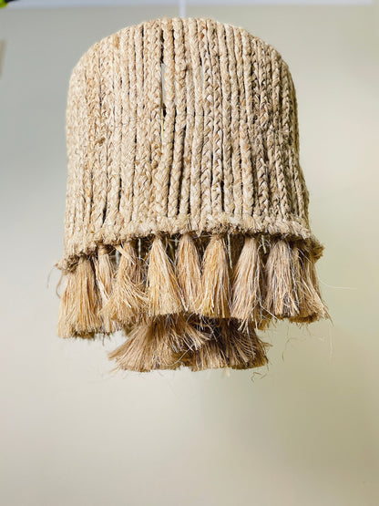 Seagrass Straw Lampshade Handcrafted by Vietnamese Artisans, Sustainable Eco Friendly Lighting, Pendant Light, Chandelier, Lampshade
